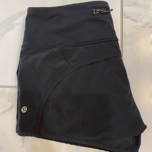 Lululemon Speed Up Line Shorts 4”